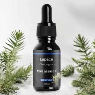 Óleo Vegetal Melaleuca Tea Tree 100% Puro 30ml Lapace Para Unha Pele Cabelo em Oferta na Shopee