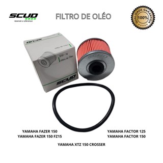 Filtro Oléo Fazer 150 Crosser 150 Factor 125 Factor 150 FZ15 - Com Anel Oring - SCUD em Oferta na Shopee