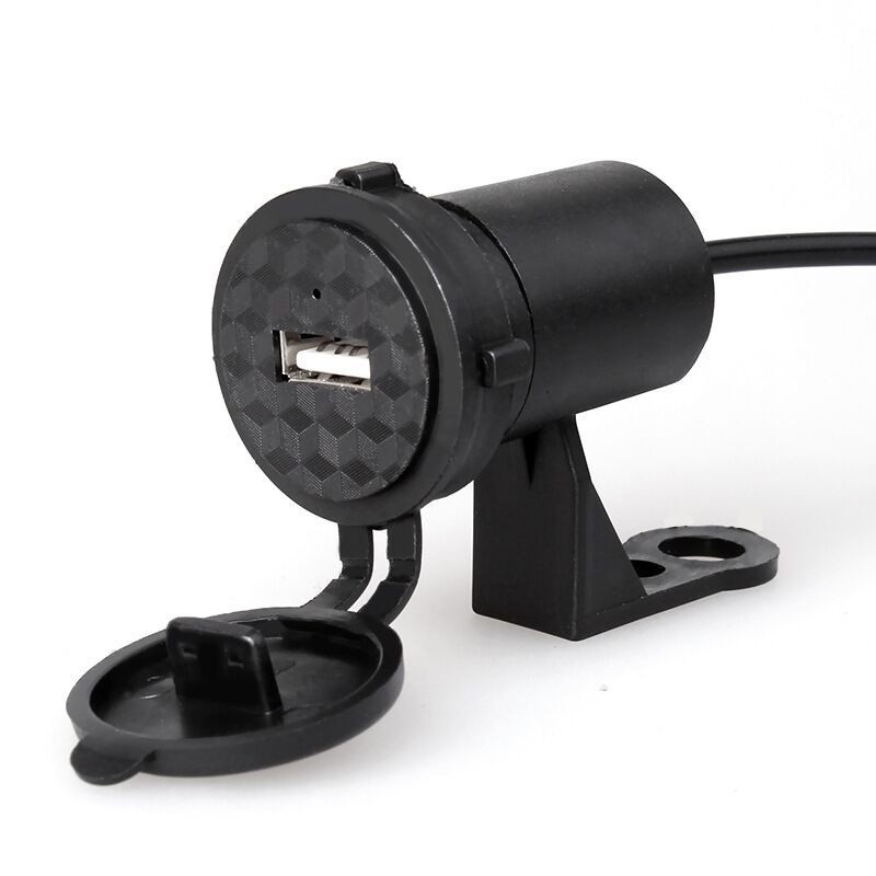 Carregador de Celular USB Universal  Impermeável para Moto em Oferta na Shopee