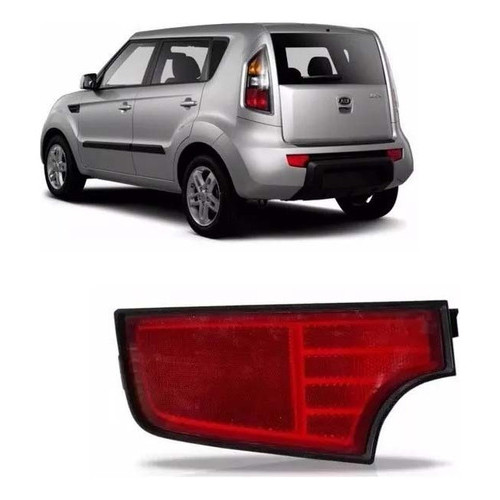 Lanterna Refletor Parachoque Kia Soul 2009 10 2011 Esquerda
