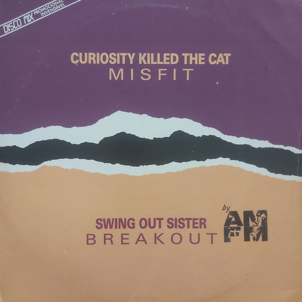 Lp Curiosity Killed The Cat / Swing Out Sister – Misfit / Breakout Promo