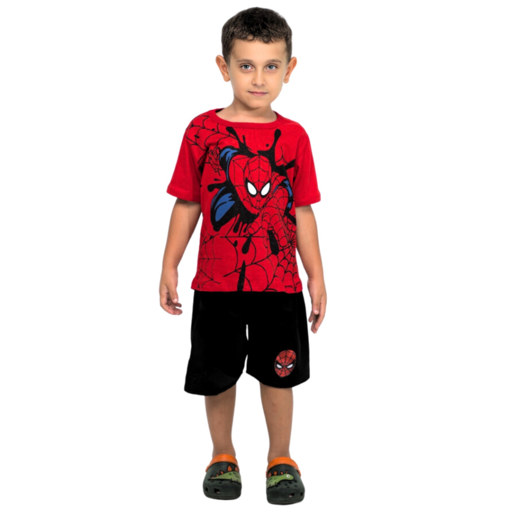 Conjunto infantil Homem Aranha em Oferta na Shopee