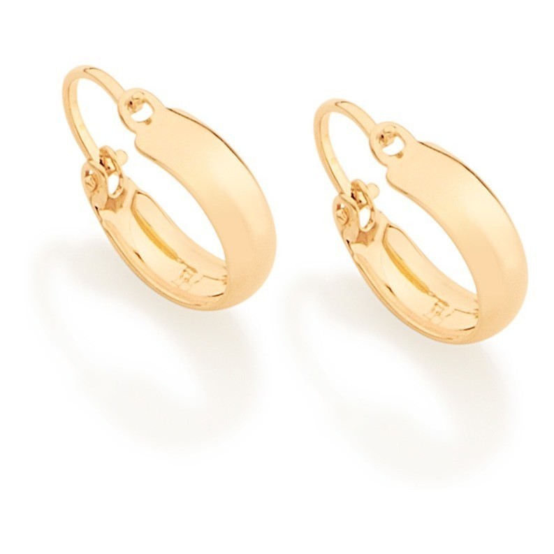 Brinco Infantil Argola Lisa. Med. 1,5 Cm Rommanel 520763 em Oferta na Shopee