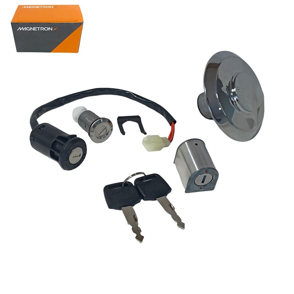 Kit Chave Ignição Cg 125 Fan 2005 2006 2007 2008 4 Peças em Oferta na Shopee