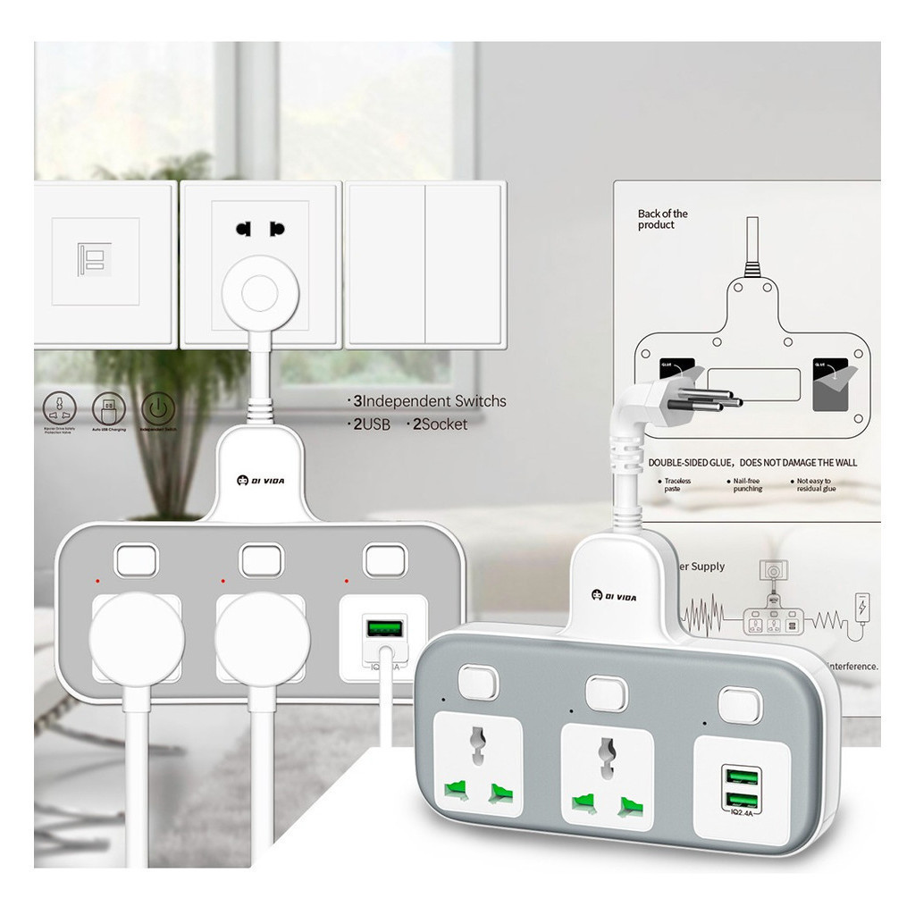 Filtro de Linha Inteligente – Proteção Avançada 2.4A