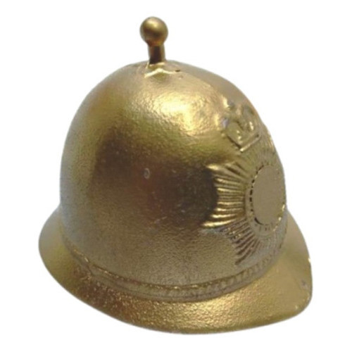 1 Apontador Metal Peso Capacete Miniatura Colecionável Hobby