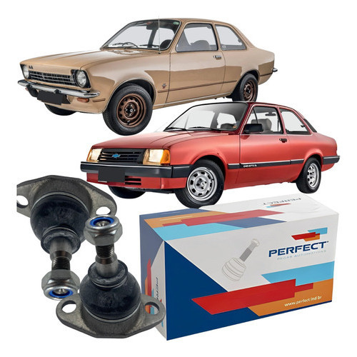 Par Pivô Bandeja Perfect Gm Chevette Chevy 500 Marajo