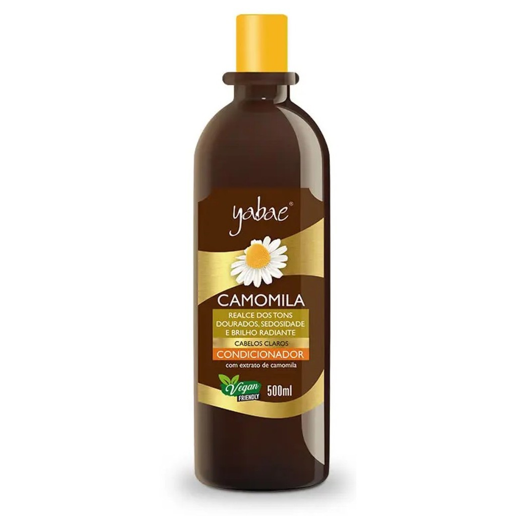 Condicionador Vegano Camomila 500ml – Yabae
