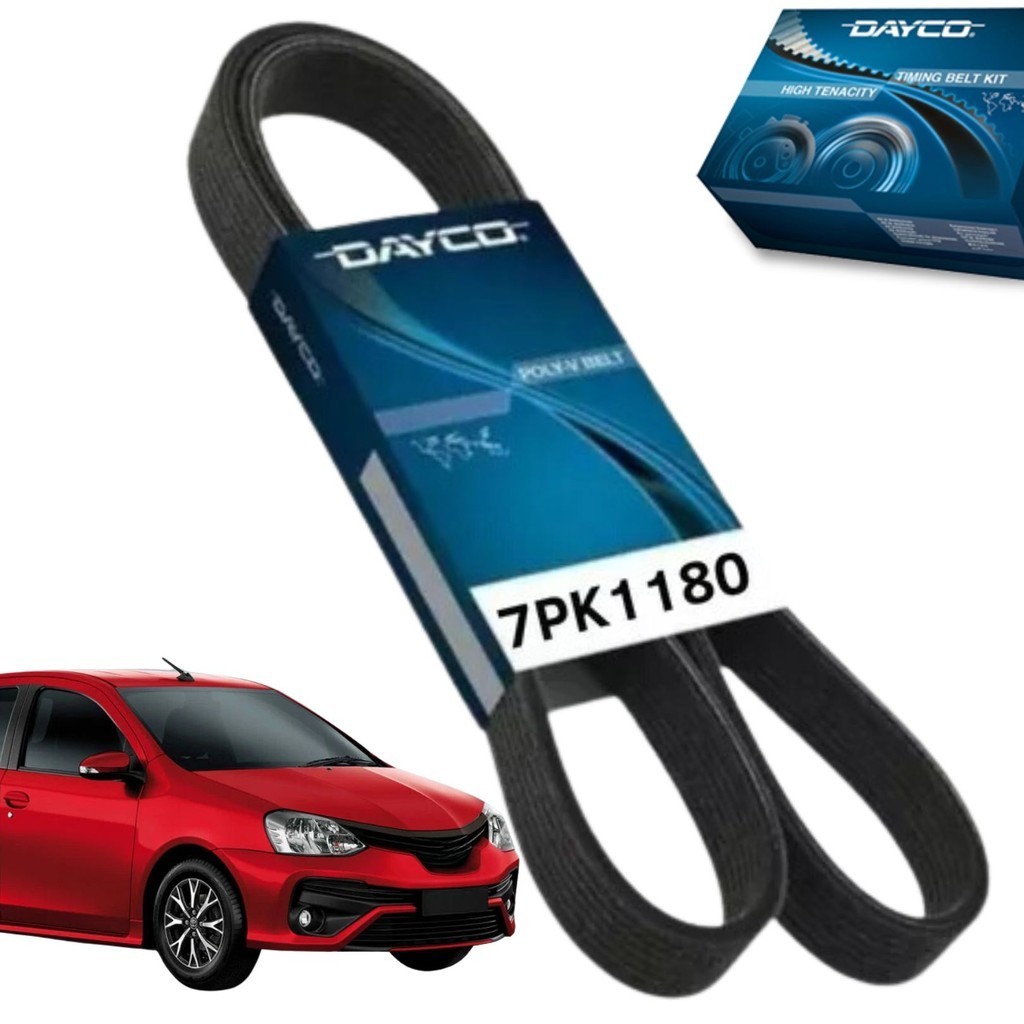 Correia do Alternador para Toyota Etios 1.3 / 1.5 16V 2012... (GIR / ALT / BA / DH / ACD) em Oferta na Shopee