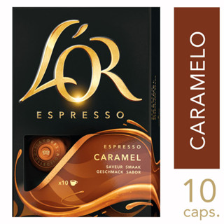 Cápsula de Café Espresso Caramelo 10 unidades L'or em Oferta na Shopee