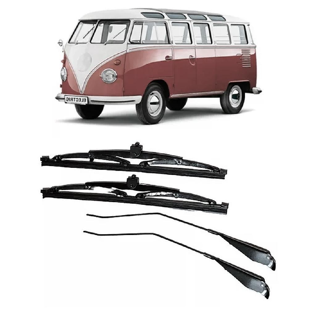 Par braço limpador palheta Kombi 67 68 69 70 71 72 73