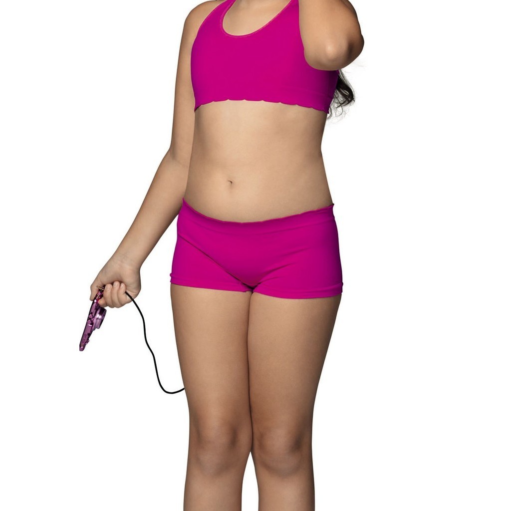 Calcinha Infantil Calça Short Menina Ultraleve DeMillus 50030 Magenta