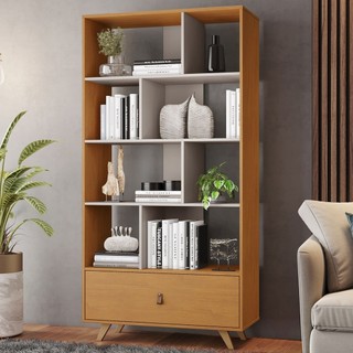 Estante para Livros Office 1 Gaveta em Oferta na Shopee