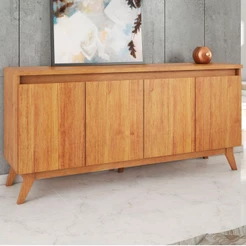 Balcão Buffet Stylo 4 Portas Mel - Viero Móveis