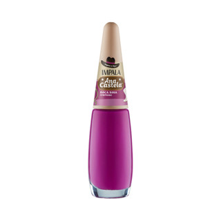Esmalte Cremoso Roca Rosa Ana Castela Impala Manicure Unhas
