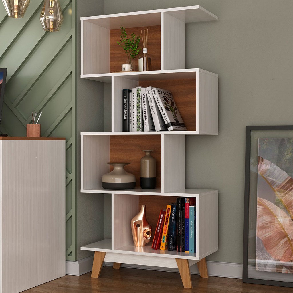 Estante para Livros 4 Nichos em Oferta na Shopee