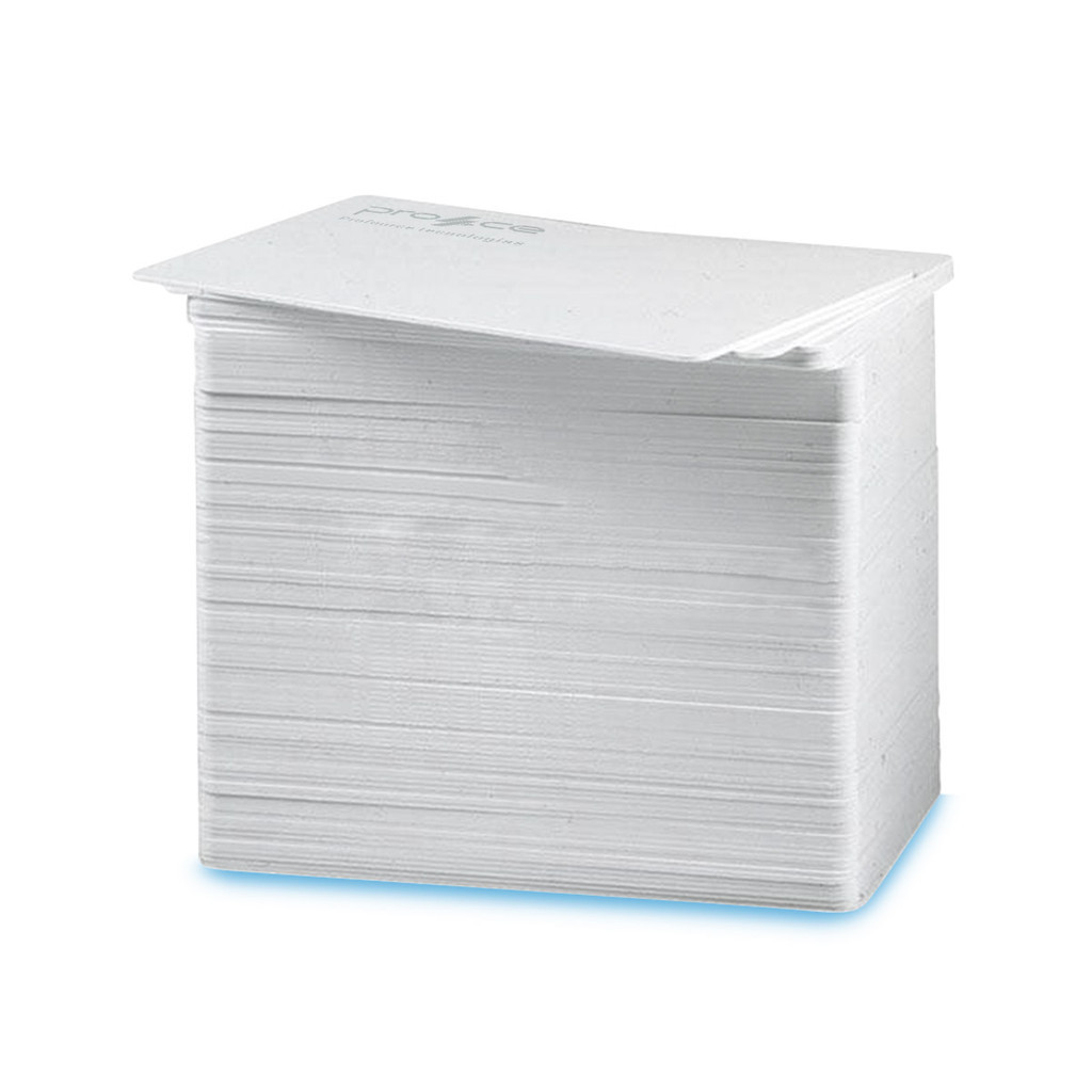 Cartão PVC Zebra Branco Com 500 Cartões Espessura 0.76mm