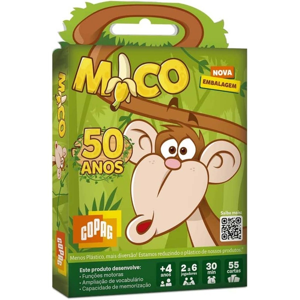 JOGO DO MICO COPAG - FUJA DO MICO - JUNTE OS PARES - EDUCATIVO