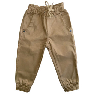 Calça Jogger Juvenil Infantil Sarja Cargo Punho em Oferta na Shopee