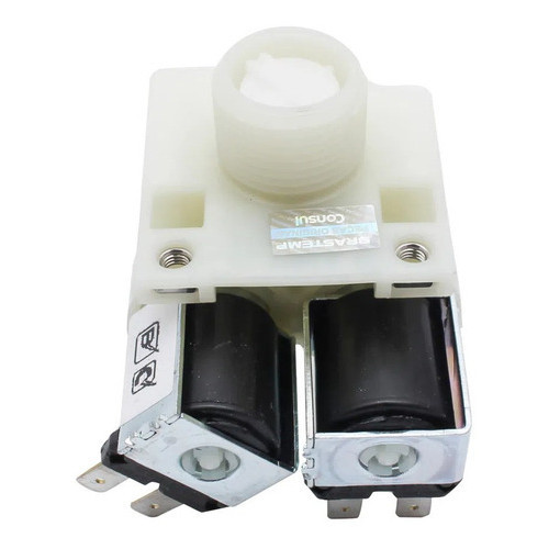 Válvula Entrada Água Brastemp Ative 9kg 2 Vias Original 2 Voltagem 220V