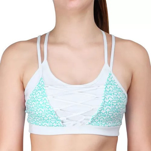 Top Mormaii Power Gyn Beach Branco e Azul - Proteção UV50+ e Alta Cobertura