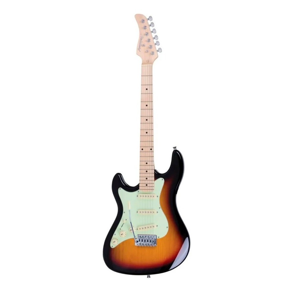 Guitarra Strinberg Sts100 Sb Strato Sunburst Lh Canhoto