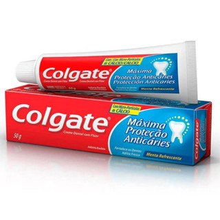 COLGATE CREME DENTAL M.P.A SABOR MENTA REFRESCANTE COM 50G em Oferta na Shopee