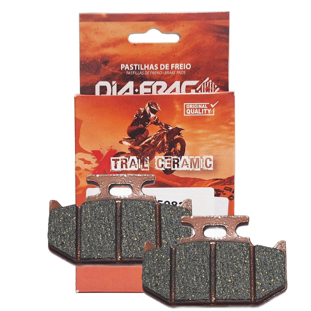 Pastilha de Freio Traseira Ceramica Fz25 250 Lander 250 Teneré 250 Fazer 250 Crosser 150 Fz15 150 Sinterizada Diafrag em Oferta na Shopee