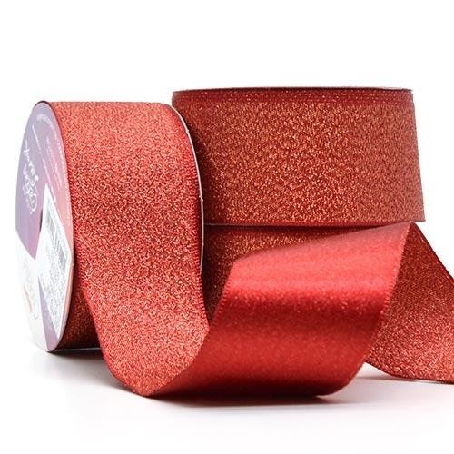 Fita de Cetim Com Lurex Ouro Nº 09 38mm Com 10 Metros