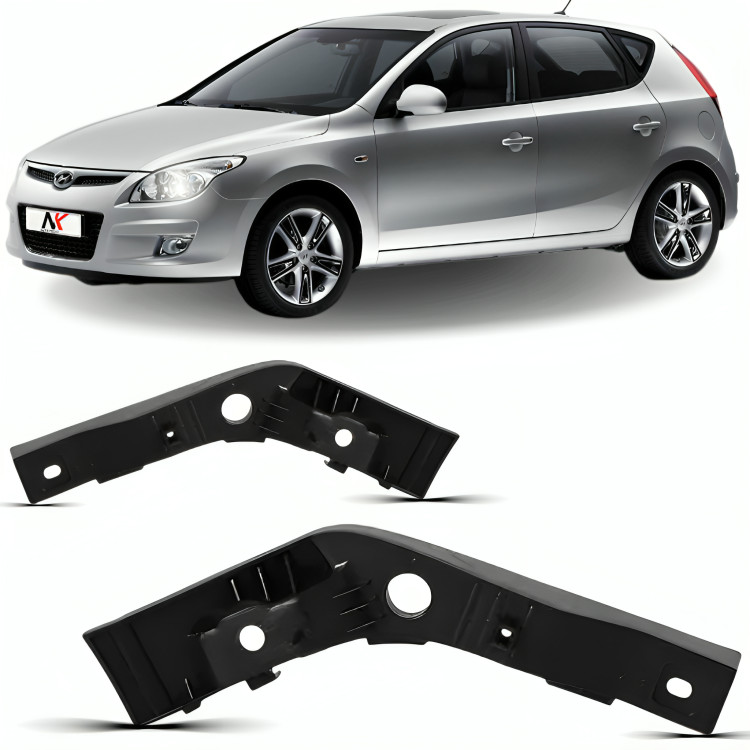 Par Suporte Guia Parachoque Dianteiro Hyundai I30 09 Á 2012