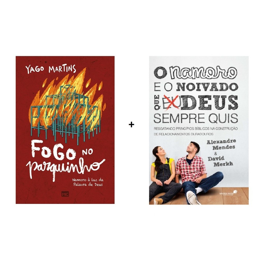 Kit 2 Livros | Fogo no Parquinho + O Namoro e o Noivado que Deus Sempre Quis - Books & Magazines