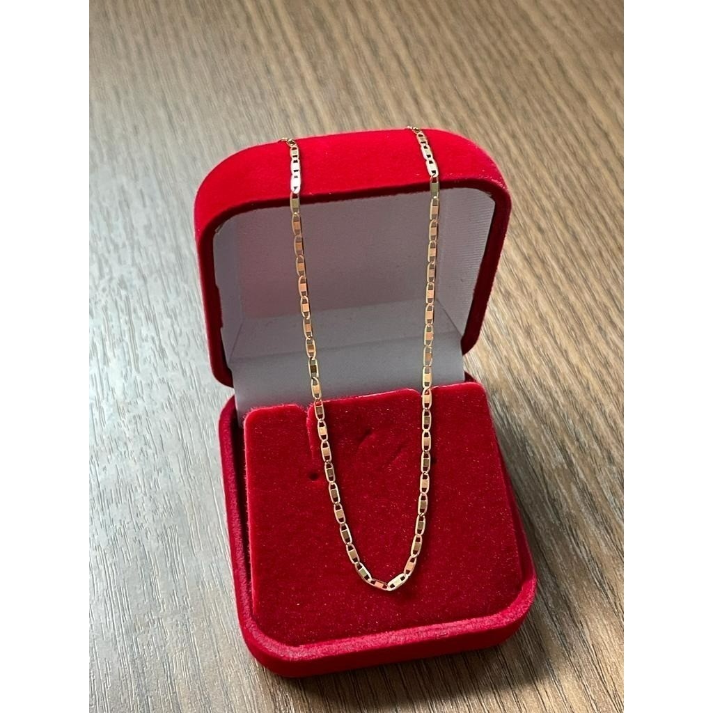 Detalhes do Corrente Ouro 18k Piastrine 45cm 1.8mm