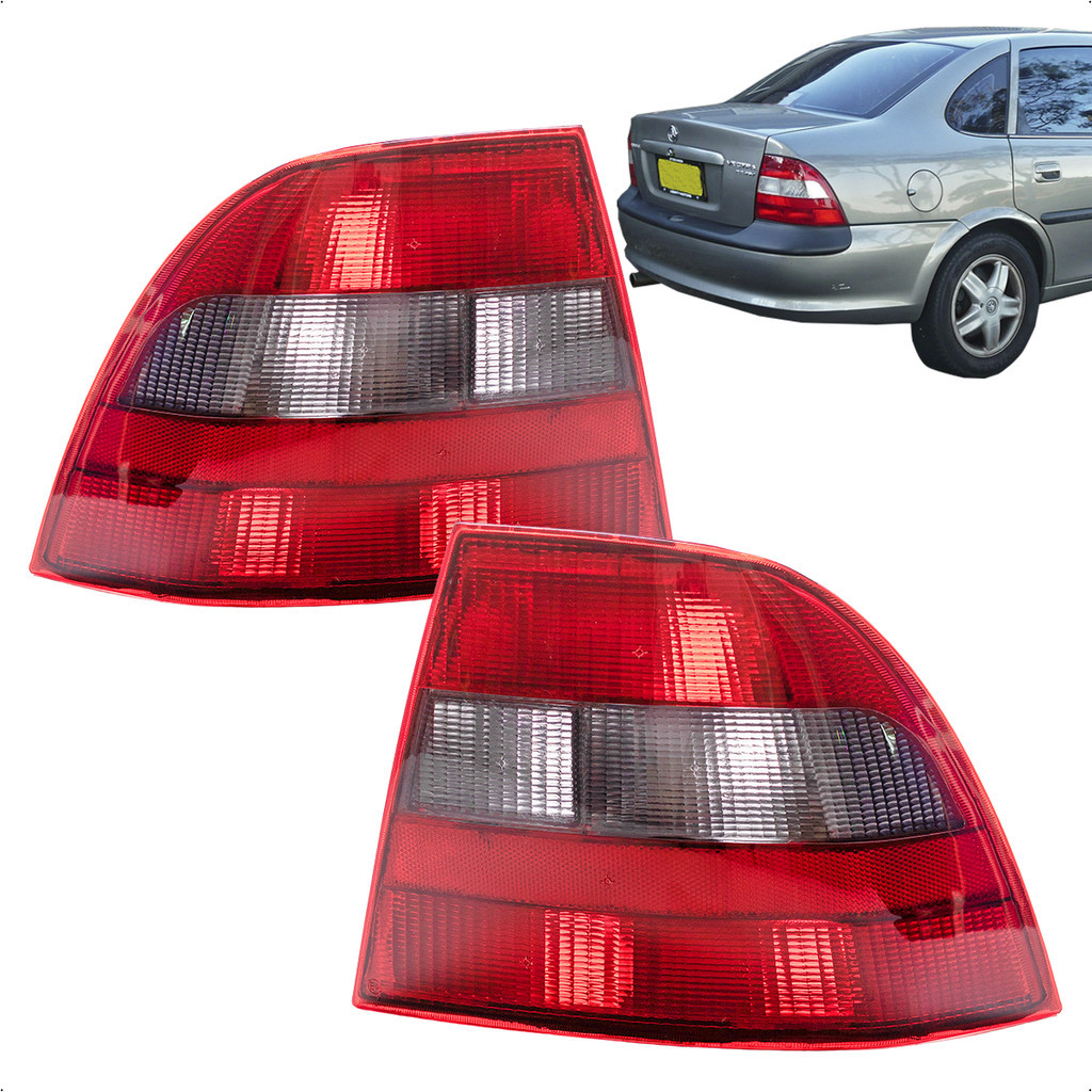 Lanterna Traseira Vectra 97 98 99 Gm Bicolor Ré Fumê