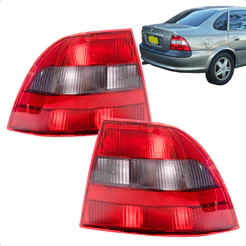 Lanterna Traseira Vectra 97 98 99 Gm Bicolor Ré Fumê