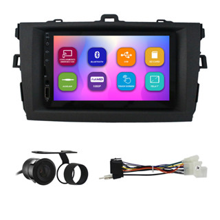 Kit Multimídia 7 Pol Corolla 2008 2009 2010 2011 2012 Espelhamento Android Ios 2 Din Grafite Camera Ré em Oferta na Shopee