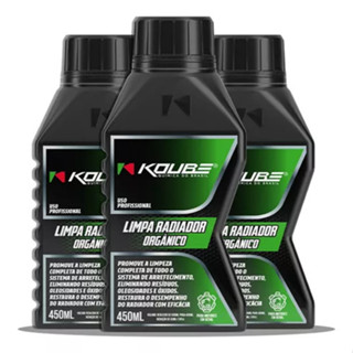 Limpa radiador orgânico sistema de arrefecimento profissional sem corrosão Remove oleosidade Kit 3un em Oferta na Shopee
