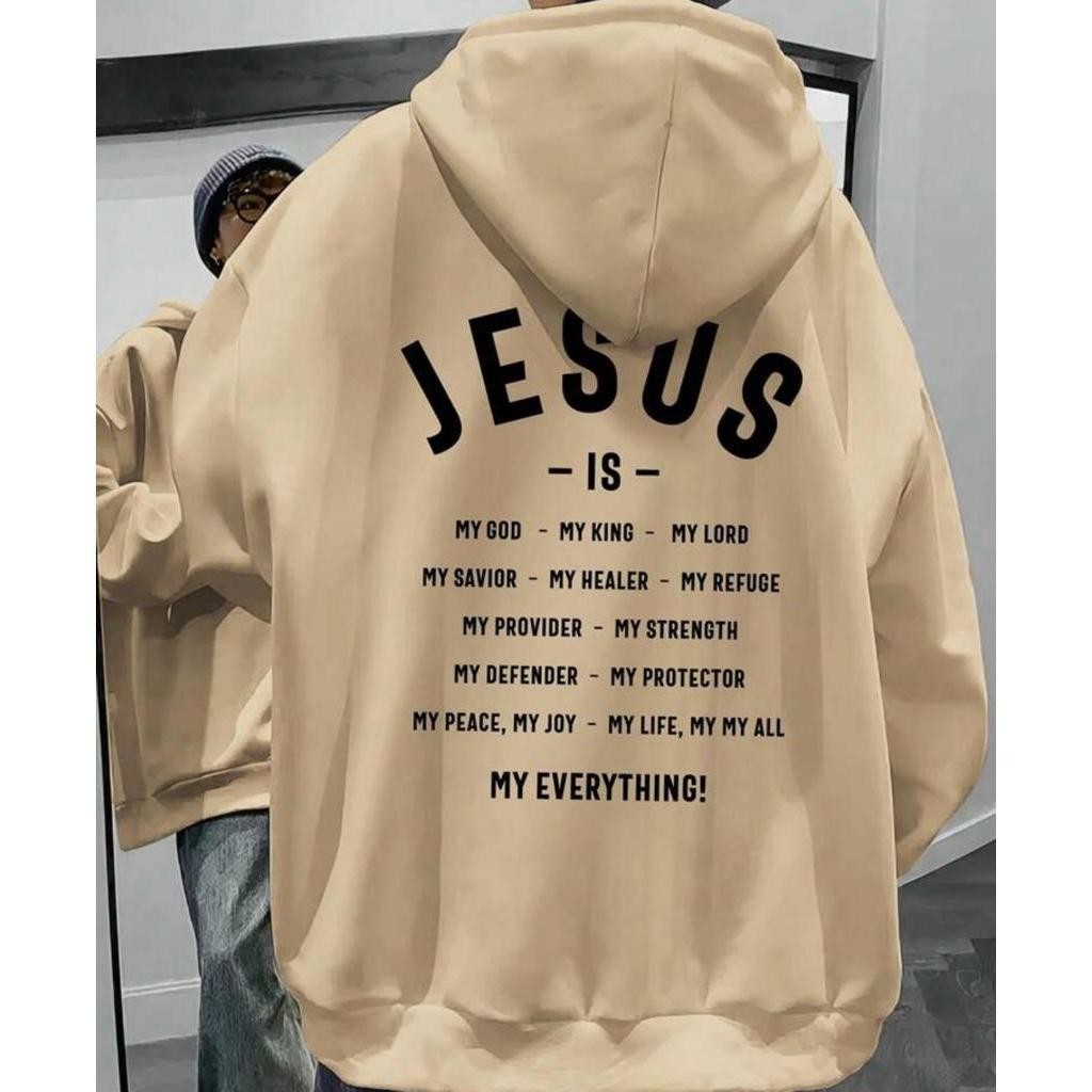Moletom Blusa De Frio Jesus is king Premium Canguru Com Capuz Casaco inverno feminino masculino  lançamento Exclusiva