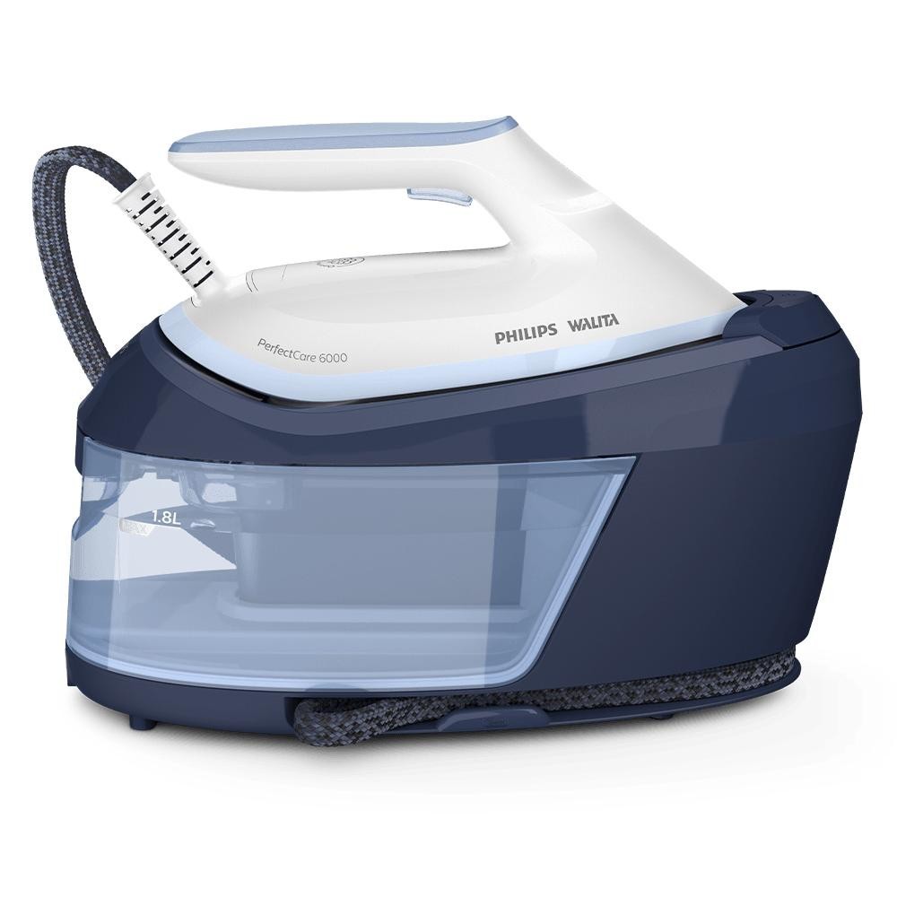 Ferro de Passar PerfectCare Philips Walita Azul - PSG6026 em Oferta na Shopee
