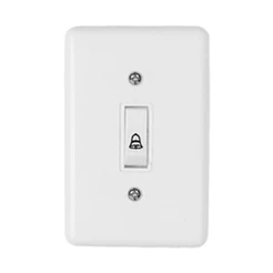 Interruptor Simples para Campainha 6A 4x2 Ilumi