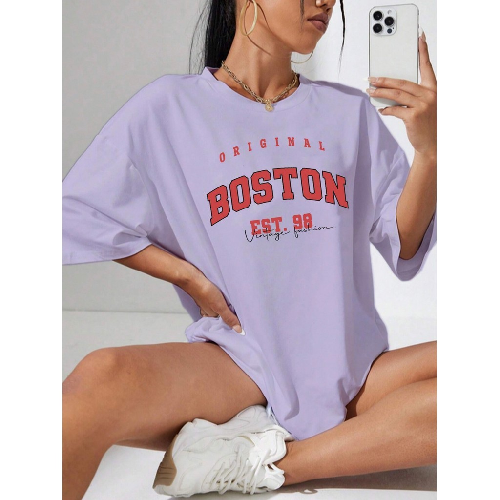 Camiseta Oversized Feminina Estampada Vintage Fashion Blusa Estilosa Unissex Plus Size Old School