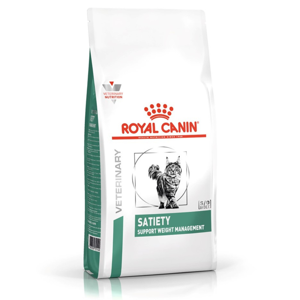 Ração Royal Canin Veterinary Diet Satiety Controle de Peso para Gatos 1,5kg