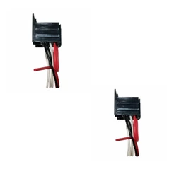 Kit com 2 Chicotes e Soquete para Mini Relés - DNI 7531