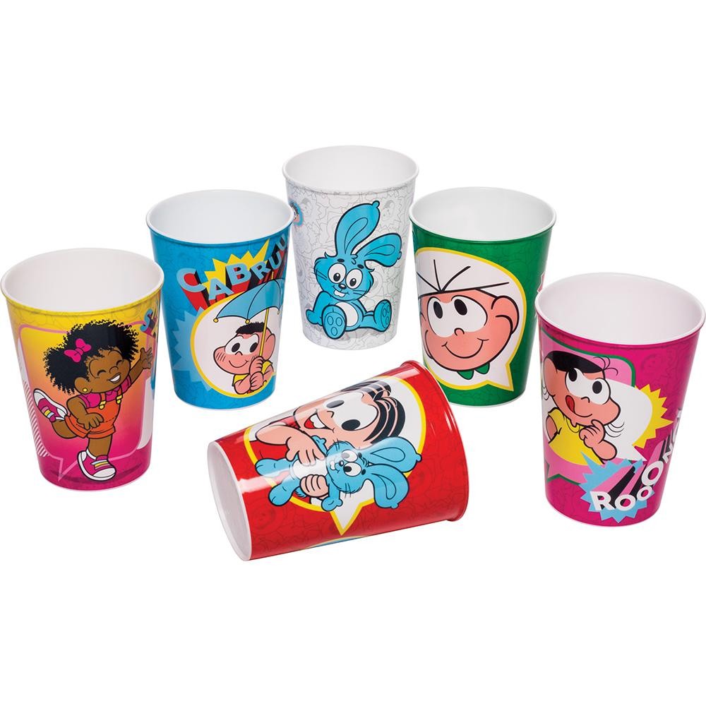 Copo 320 ml Turma da Mônica Sortido 1 Peça Plasútil