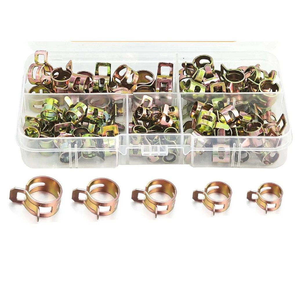 KIT 75 PEÇAS BRAÇADEIRA ABRAÇADEIRA AÇO INOXIDAVEL MANGUEIRA