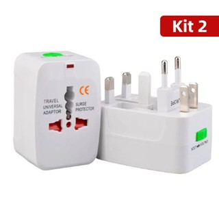 Adaptador Tomada Universal Internacional Portátil,Para Americana Europa Argentina Viagem em Oferta na Shopee
