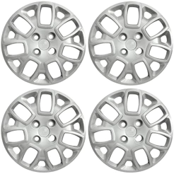 Calota Aro 14" cor Prata Modelo Uno Attractive 2014 (Jogo c/ 4 Calotas) Grid - 157CB-PTA-E