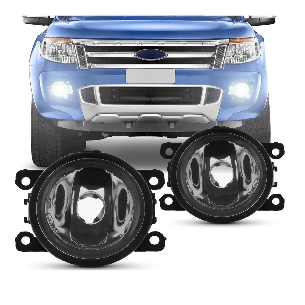 Par Farol De Milha Universal Ranger 2012 2013 2014 2015 2016 em Oferta na Shopee
