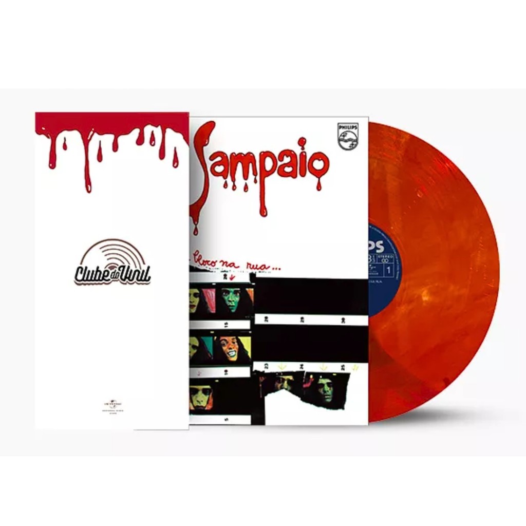 Disco de Vinil Lp Sergio Sampaio Eu Quero é Botar Meu Bloco Na Rua