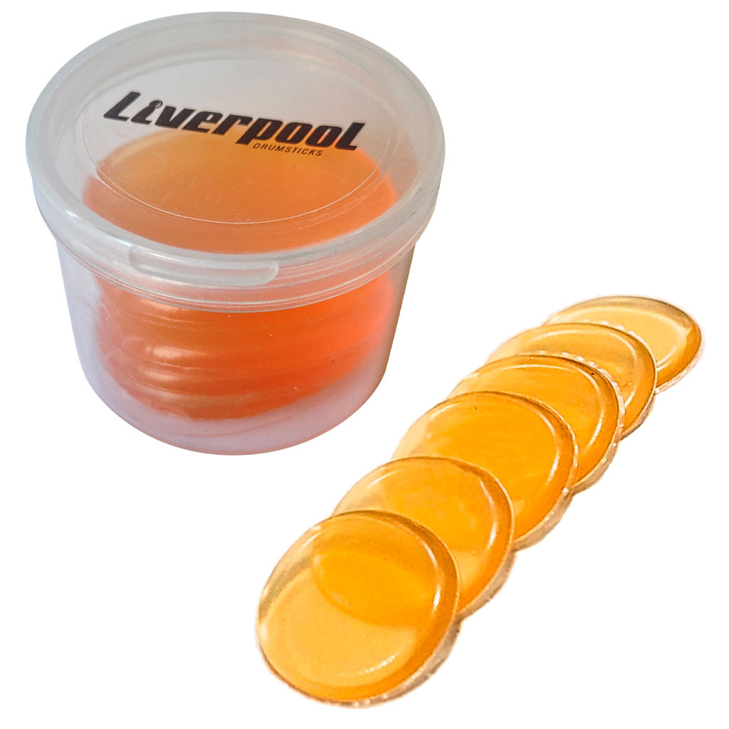 GEL ABAFADOR PARA BATERIA ACÚSTICA LIVERPOOL C/ 6 UNID 11808 / 11755