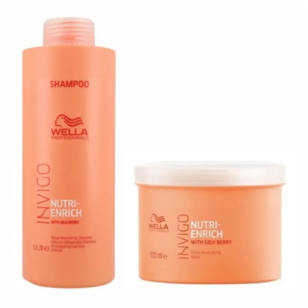 Kit Wella Invigo Nutri Enrich Sh + Masc (2 Produtos)